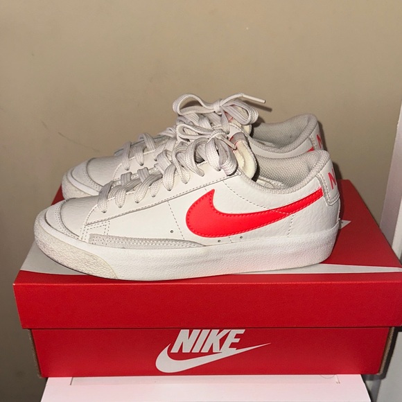 Nike Kids Blazer Low 77 - Cream - Picture 2 of 4